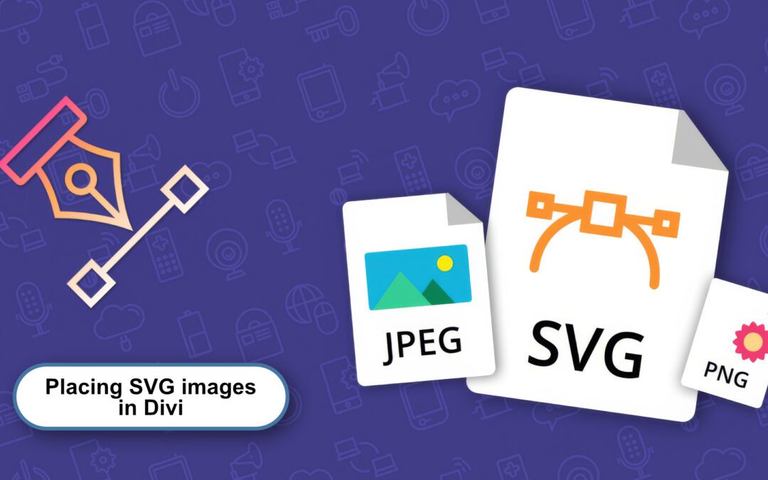 Placing SVG images in Divi