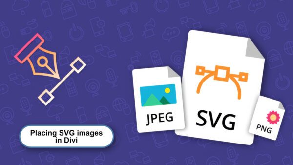 Placing SVG images in Divi