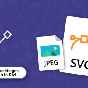 SVG afbeeldingen plaatsen in Divi